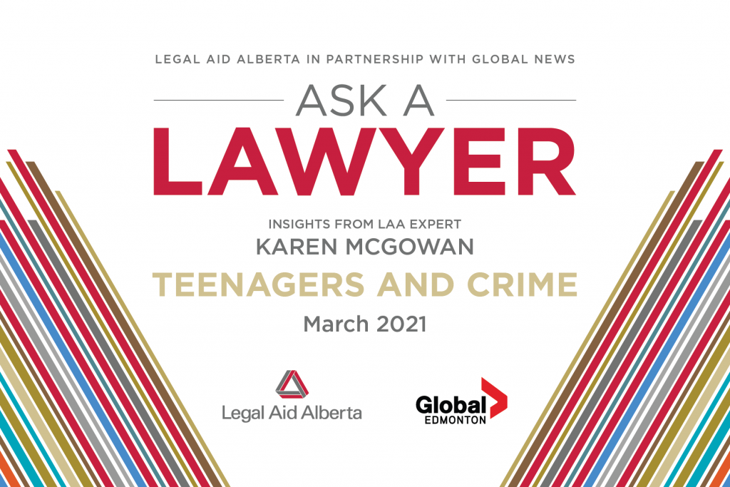 LAA and Global News Ask a Lawyer promotional graphic